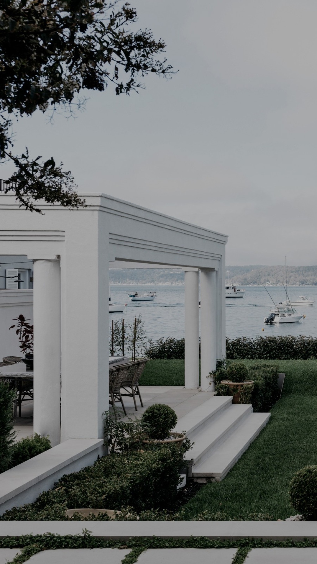 Exterior of Palm Beach House.